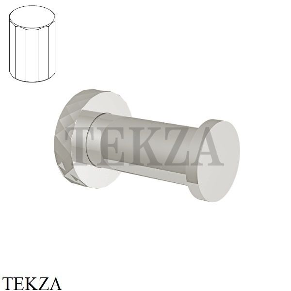 FIMA Carlo Frattini Spillo TECH V Крючок для полотенца F6004T/1VSN, Brushed nickel