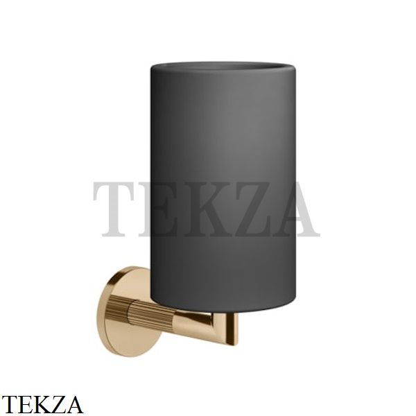 Gessi INGRANAGGIO Стакан настенный композит черный 63808-735, Warm Bronze PVD