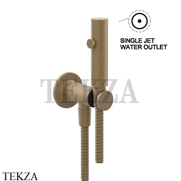 Gessi INCISO SHOWER Гидроершик настенный 58151-713, Antique Brass