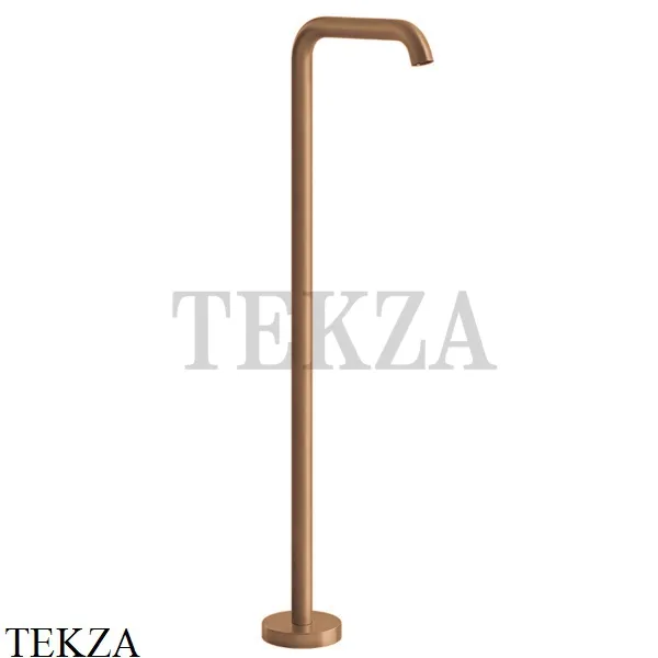 Gessi 316 BATH Излив для ванны напольный 54195-726, Warm Bronze Br.