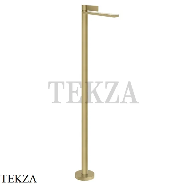 Gessi Inverso Diamantato Смеситель для раковины напольный, внешняя часть 73695-727, Brass Brushed