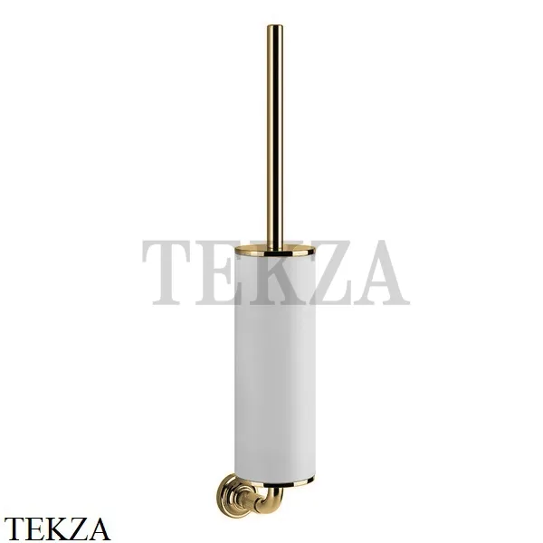 Gessi VENTI20 Ершик туалетный настенный белый 65419-727, Brushed Brass