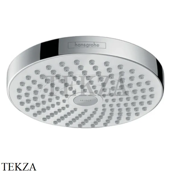 Hansgrohe Croma Select S 180 2 jet Верхняя душевая лейка 26522400, хром глянец-белый