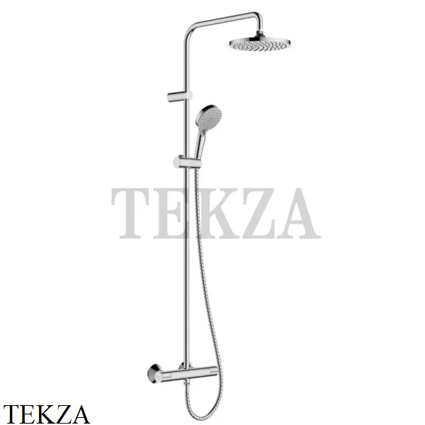 Hansgrohe Vernis Blend Душевая система 1jet c термостатом 26318000, хром глянец