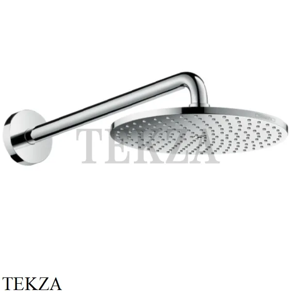 Hansgrohe Raindance S Верхний душ 240 1jet PowderRain с держателем 27607000, хром глянец