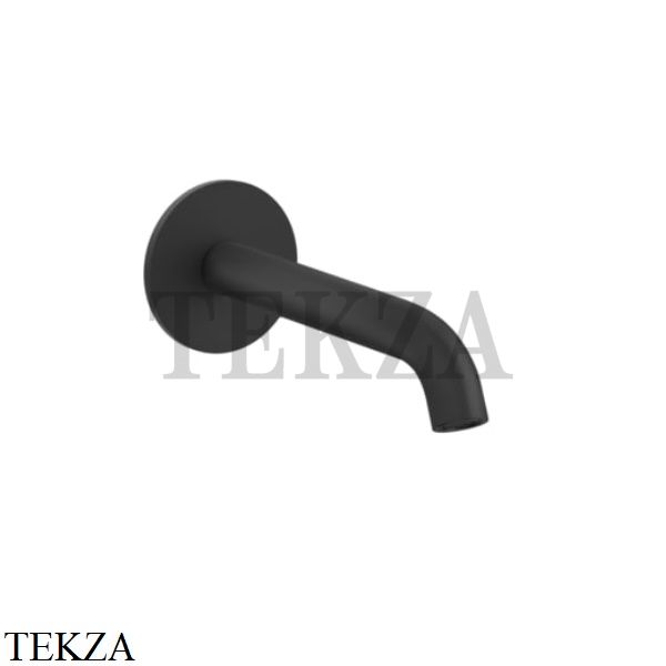 Gessi 316 FLESSA Излив для раковины настенный средней длины 54010-299, Black XL