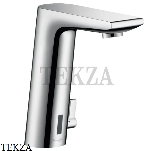 Hansgrohe Metris S Смеситель для раковины, с питанием от сети 31102000, хром глянец