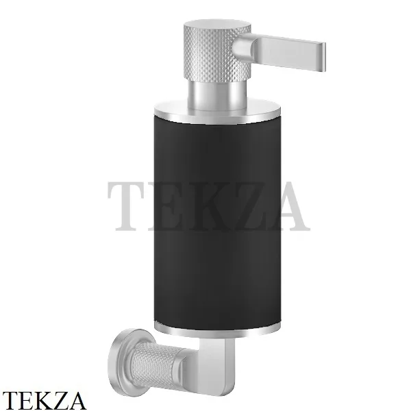 Gessi INCISO accessories Дозатор для жидкого мыла или лосьона, черный 58514-031, хром глянец