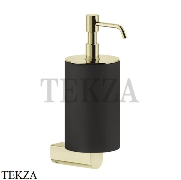 Gessi RILIEVO Дозатор для жидкого мыла, композит черный 59514-710, Brass PVD