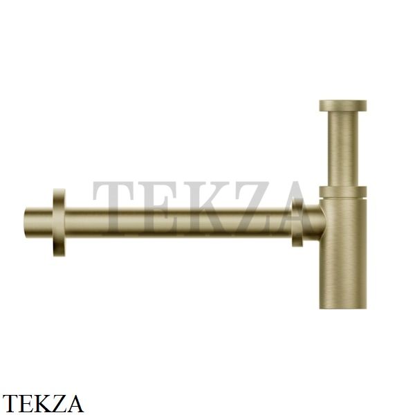 Gessi TOTAL LOOK Сифон для раковины бутылочный 01377-727, Brushed Brass