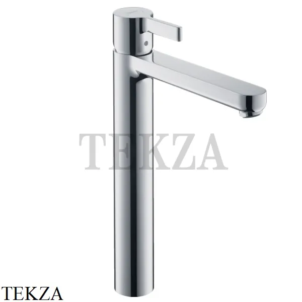 Hansgrohe Metris S Смеситель для раковины, с донным клапаном 31022000, хром глянец