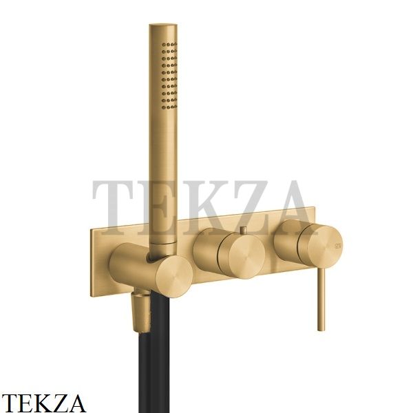 Gessi 316 SHOWER Смеситель для душа, внешняя часть 54038-727, Brushed Brass