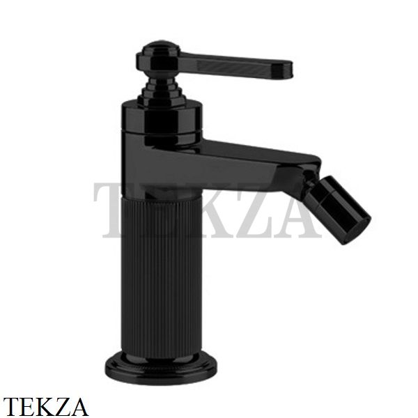 Gessi VENTI20 Смеситель для биде с донным клапаном 65007-299, Black XL