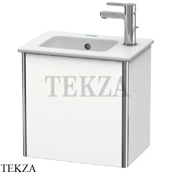 Duravit XSquare Тумба подвесная под раковину XS4170R1818, 1 распашная дверца, белый матовый