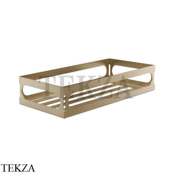 Gessi RILIEVO Полка-решетка в душевую зону 59549-726, Warm Bronze Br