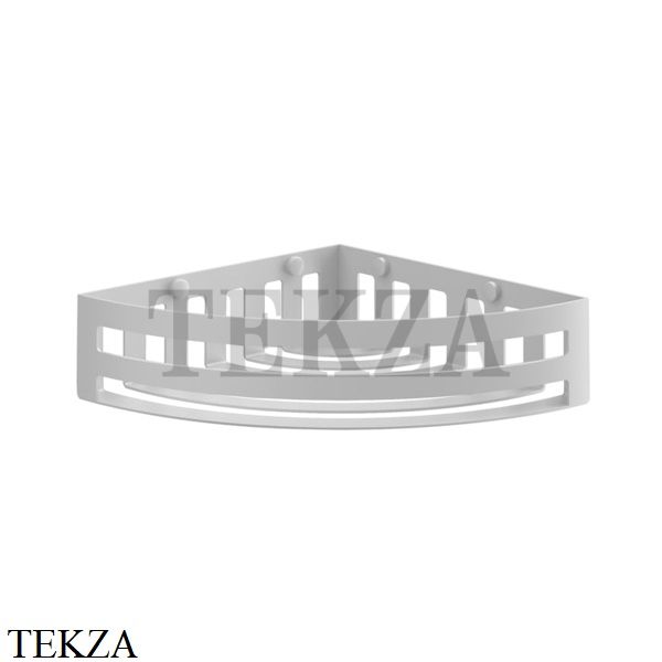 Gessi RILIEVO Полка-решетка угловая в душевую зону 59561-279, White CN