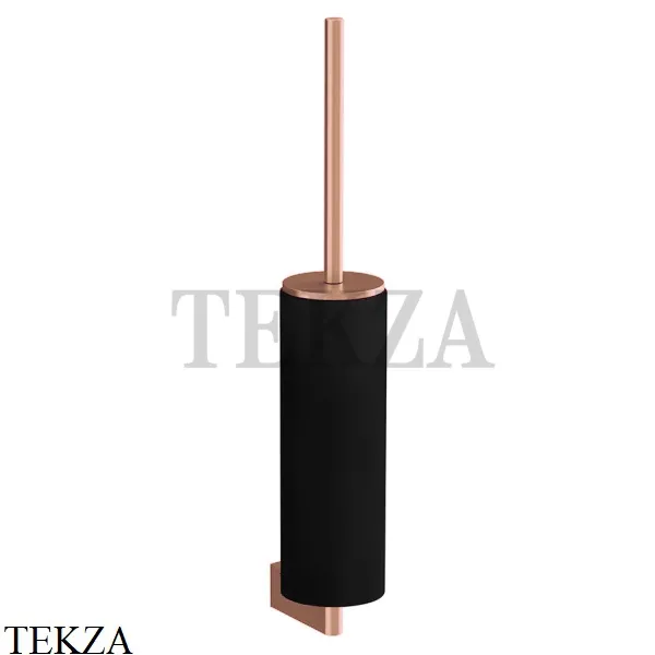 Gessi Origini Туалетный ершик настенный, черный 66420-708, Copper Brushed