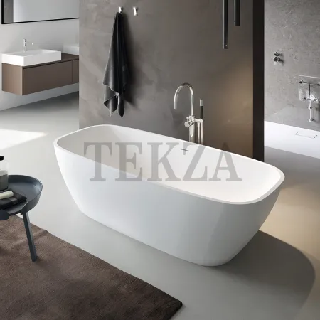 Gruppo Treesse BRIO Свободностоящая ванна 170 solid surface V297BO, белый матовый