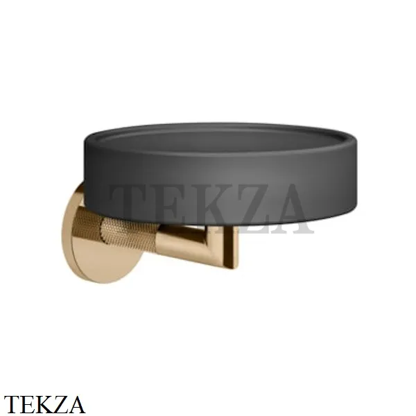 Gessi ANELLO Мыльница настенная композит черный 63702-735, Warm Bronze PVD