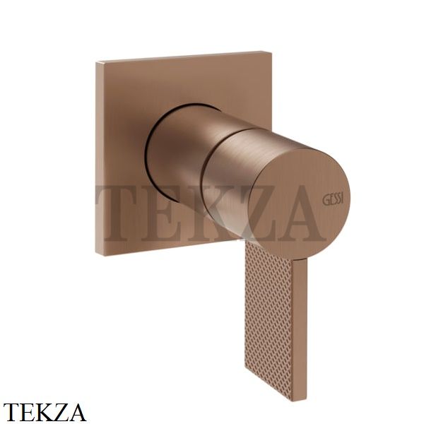 Gessi Inverso Diamantato Смеситель рычаг управления, внешняя часть 73609-708, Copper Brushed