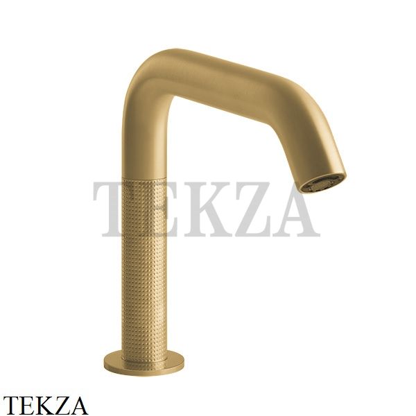 Gessi 316 CESELLO Электронный смеситель с кран-фильтром 54481-727, Brushed Brass