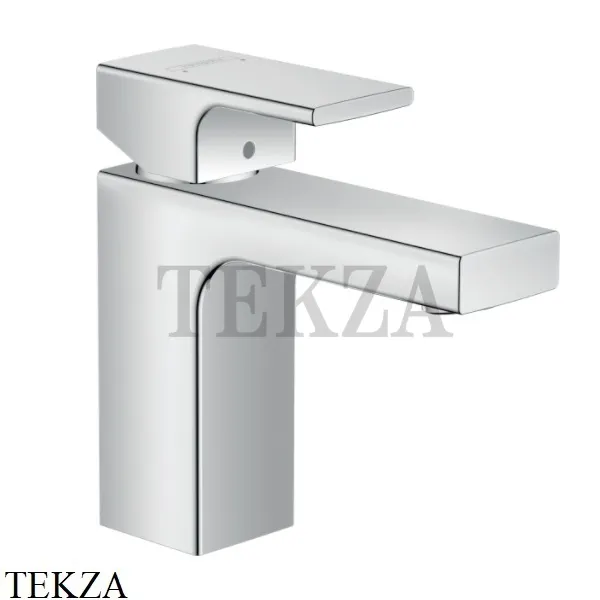 Hansgrohe Vernis Shape Смеситель для раковины, с донным клапаном 71561000, хром глянец