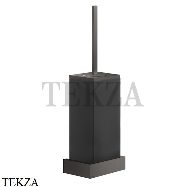 Gessi Rettangolo Ёршик подвесной, композит черный 20820-707, Black Metal Brushed