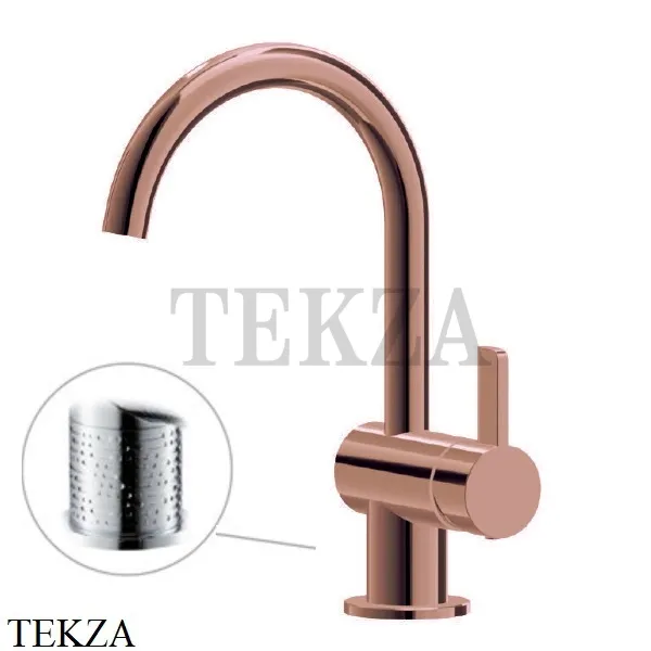 Newform Blink Chic luxury Смеситель для раковины, без гарнитура 71112.58.061, PVD Copper bronze