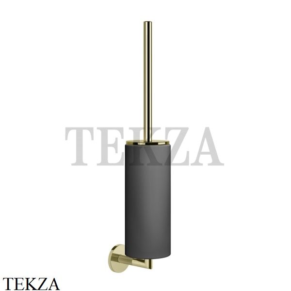 Gessi INGRANAGGIO Туалетный ершик настенный черный 63820-710, Brass PVD