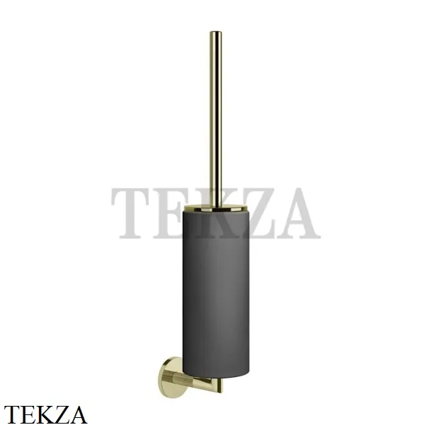 Gessi INGRANAGGIO Туалетный ершик настенный черный 63820-710, Brass PVD