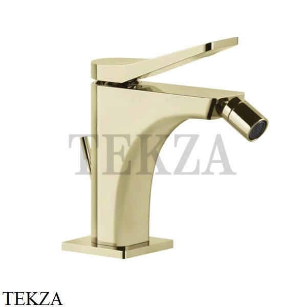 Gessi RILIEVO Смеситель для биде, с донным клапаном 59007-710, Brass PVD