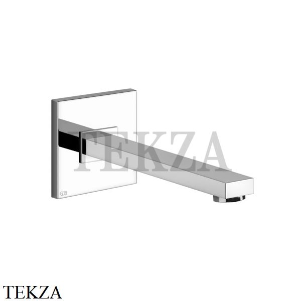 Gessi Rettangolo Излив для раковины настенный 20,7 см 20114-031, хром глянец