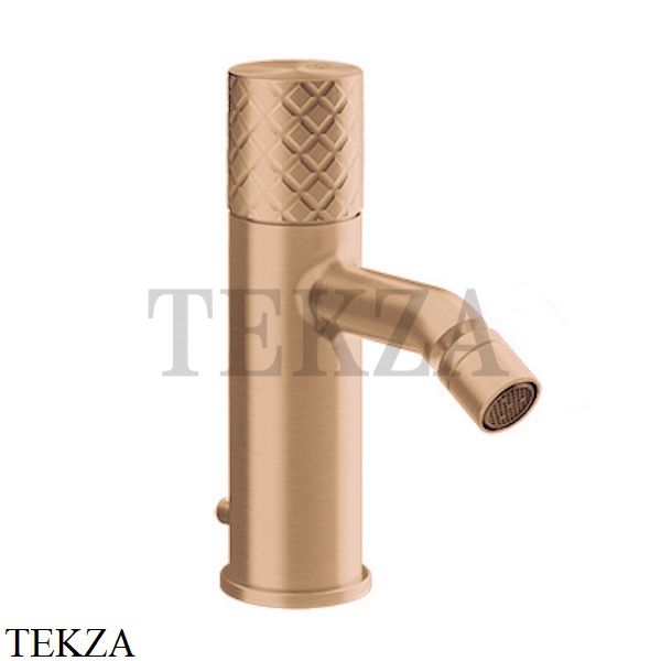 Gessi Habito INTRECCIO Смеситель для биде, с донным клапаном 70107-735, Warm Bronze