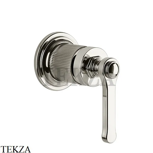 Gessi VENTI20 Смеситель для душа, 1 поток, внешняя часть 65131-149, Finox Brushed Nickel