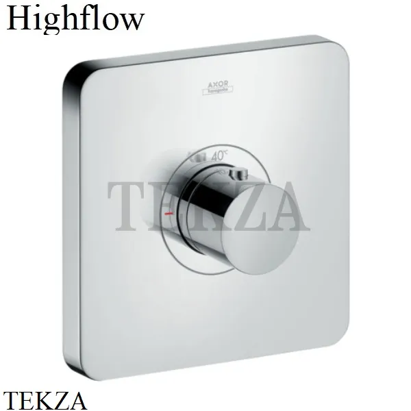 Axor ShowerSelect Highflow Термостат для душа, внешняя часть 36711000, хром глянец