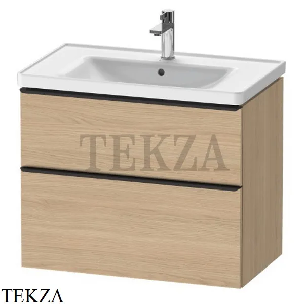 Duravit D-Neo Тумба подвесная с 2 ящиками, для умывальника 80 см DE435503030, Natural Oak