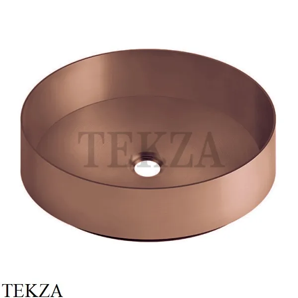 Gessi 316 TOTAL LOOK Умывальник на столешницу 54601-708, Copper Brushed