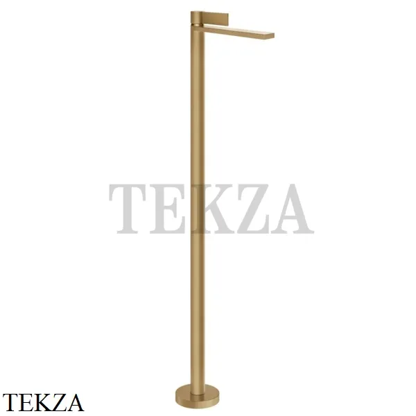 Gessi Inverso Diamantato Смеситель для раковины напольный, внешняя часть 73695-726, Warm Bronze Br.