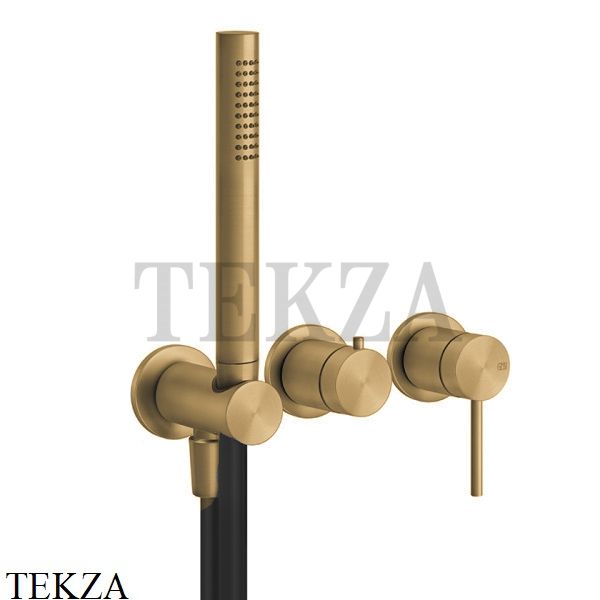 Gessi 316 SHOWER Смеситель для душа, внешняя часть 54039-727, Brushed Brass