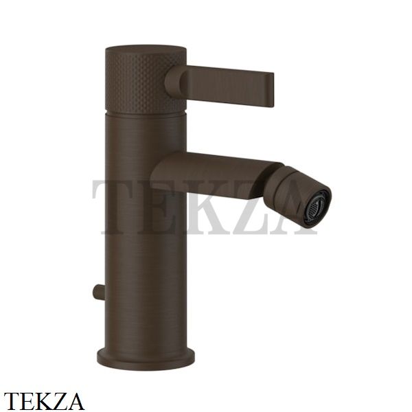 Gessi INCISO Смеситель для биде, с донным клапаном 58007-845, Dark Bronze