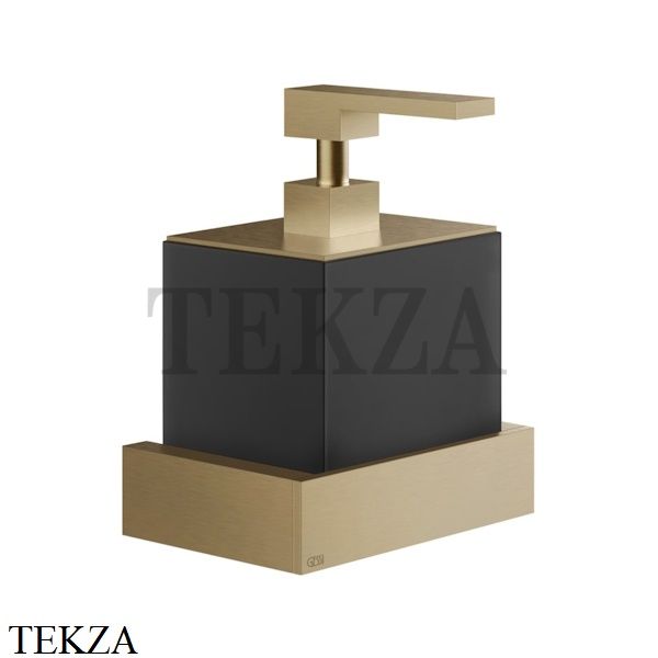 GESSI Rettangolo Дозатор для жидкого мыла или лосьона, черный 20814-726, Warm Bronze Br.