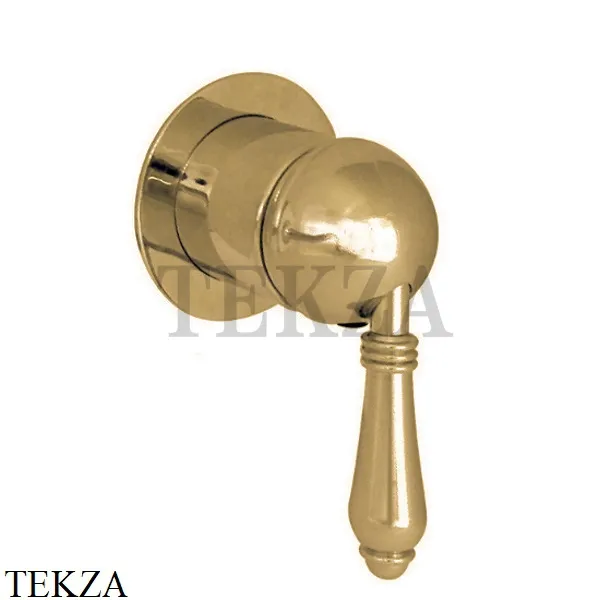 Nicolazzi Monocomando Смеситель для душа EL CAPITAN 75, внешняя часть, Brushed brass