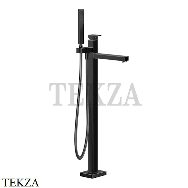 Gessi Rettangolo Смеситель для ванны напольный, внешняя часть 24961-706, Black Metal