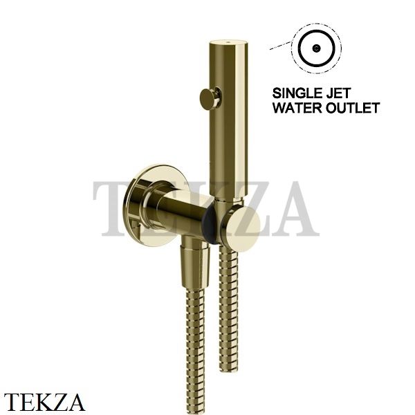 Gessi INCISO SHOWER Гидроершик настенный 58151-710, Brass PVD