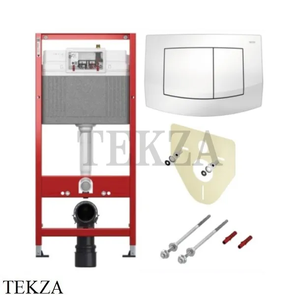 TECEbase Комплект инсталляции Base 2.0 для подвесного унитаза K440200, клавиша белый глянец TECEambia