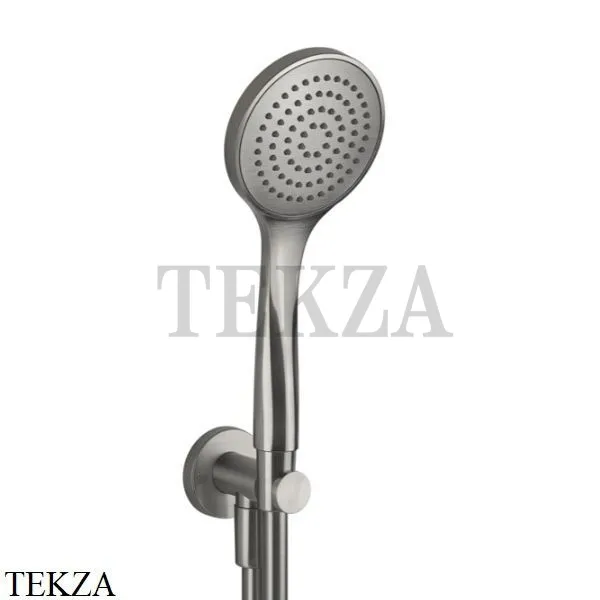 Gessi Emporio Shower Душевой комплект с душевой лейкой 1 режим 38723-149, Finox Brushed Nickel