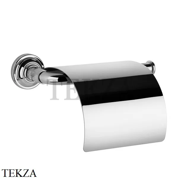 Gessi VENTI20 Держатель туалетной бумаги с крышкой 65449-031, хром глянец