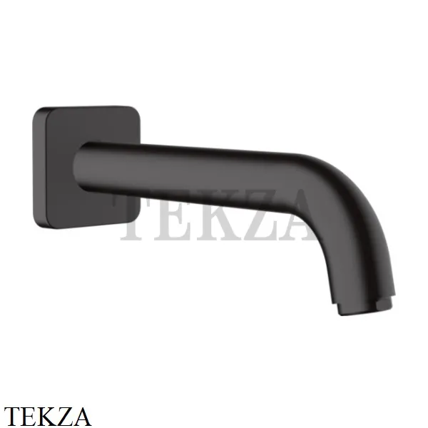 Hansgrohe Vernis Shape Излив для ванны настенный 71460670, черный матовый