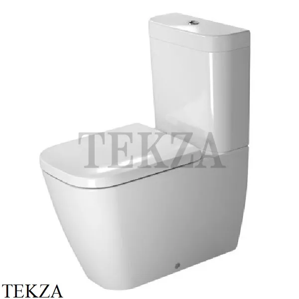 Duravit Happy D.2 Унитаз комбинированный 2134090000, сиденье микролифт SoftClose