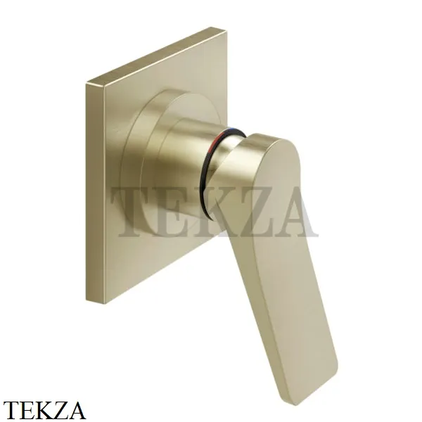 Gessi RILIEVO Смеситель однорычажный, внешняя часть 59109-727, Brushed Brass